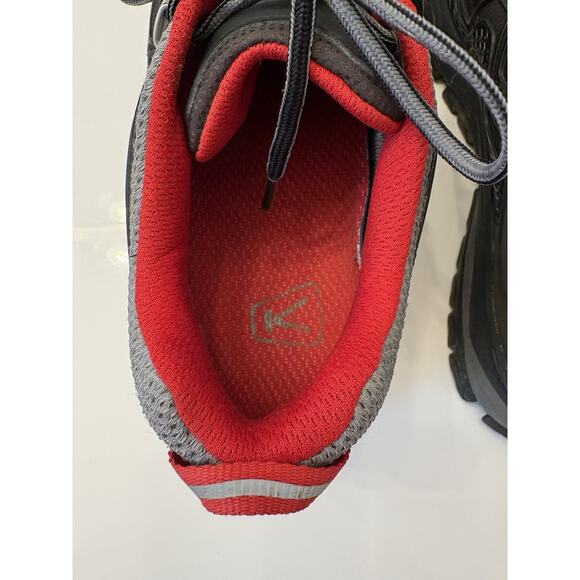 Keen Aphlex Men’s Keen Dry Waterproof Shoes Black/Red Size 8.5 Hiking Outdoors - Picture 5 of 12